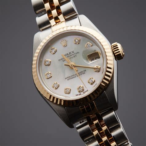 rolex lady datejust 18k 6917|rolex serial number 69173.